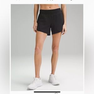 Lululemon Track That Mid Rise Lined Short 5”